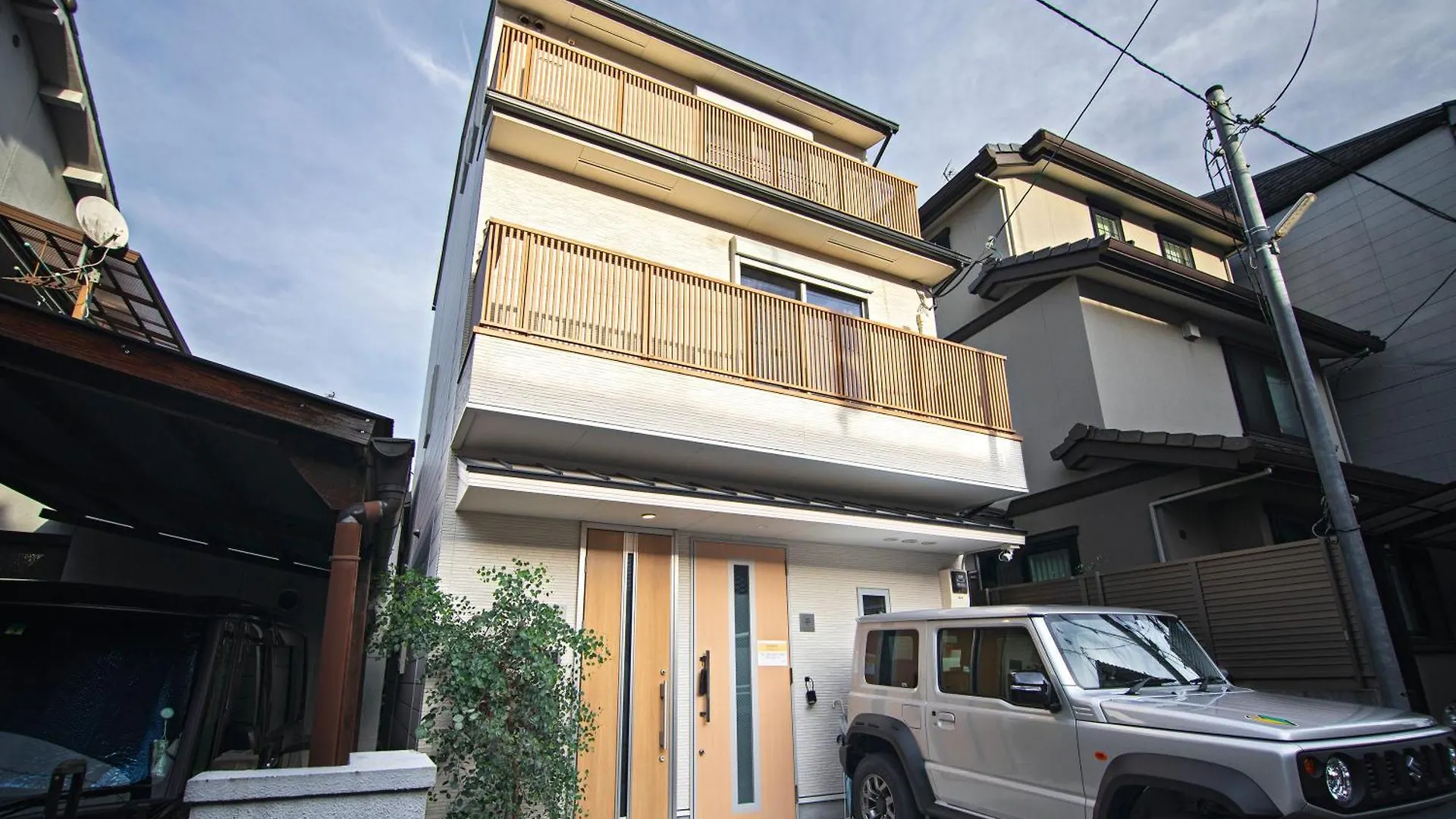 二条 秋 Designer House 新築 2Ldk 1階庭付き 4人宿泊可能 Kioto